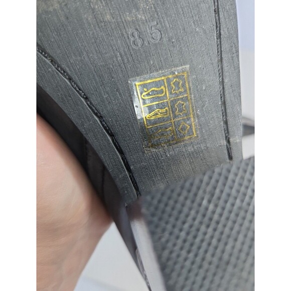 Jeffrey Campbell Western Gray Suede Ankle Boots Metal Deatails & Pointed Toe 8.5 - Picture 12 of 16